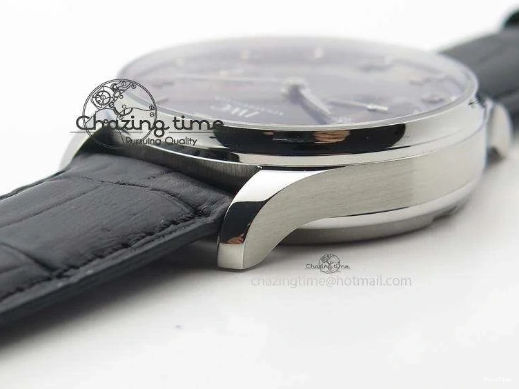 MIROTIME 0105 Portuguese Real PR IW500106 ZF 1:1 Best Edition Grey Dial On Black Leather Strap A52010 V Versatile 7306